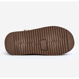 Boots de neige à plateforme avec motif Udra vert foncé 2