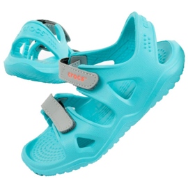 Sandales Crocs Swiftwater Jr 204988-40M bleu 1