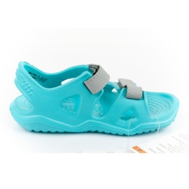 Sandales Crocs Swiftwater Jr 204988-40M bleu 2