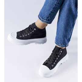 Baskets montantes Herndon noires le noir 1