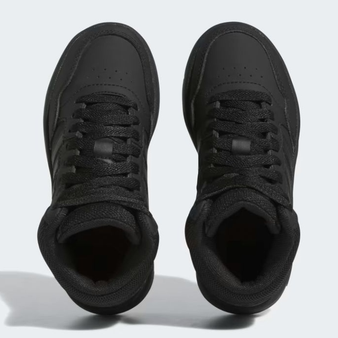Chaussures Adidas Hoops Mid 3.0 K Jr HR0228 le noir 1