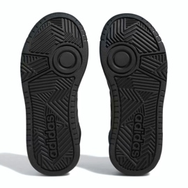 Chaussures Adidas Hoops Mid 3.0 K Jr HR0228 noir 2