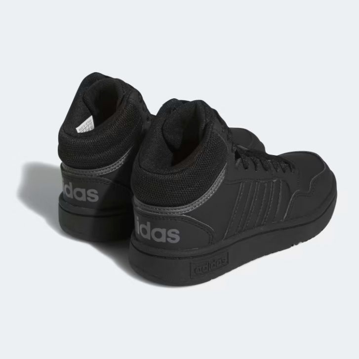 Chaussures Adidas Hoops Mid 3.0 K Jr HR0228 le noir 3
