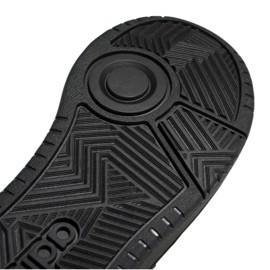 Chaussures Adidas Hoops Mid 3.0 K Jr HR0228 noir 4