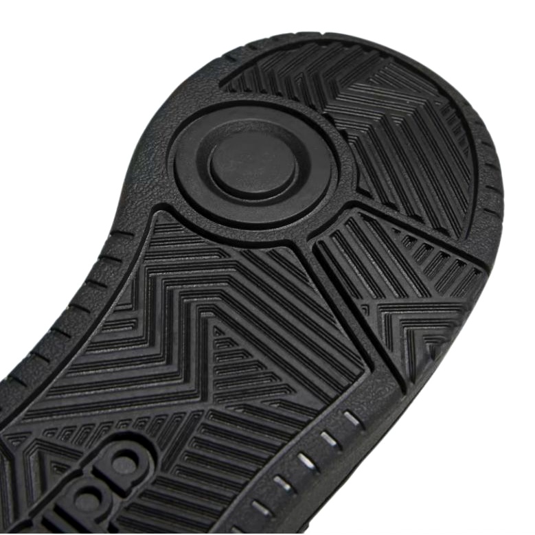 Chaussures Adidas Hoops Mid 3.0 K Jr HR0228 le noir 4