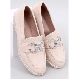 Mocassins classiques en daim Daimer Beige 5