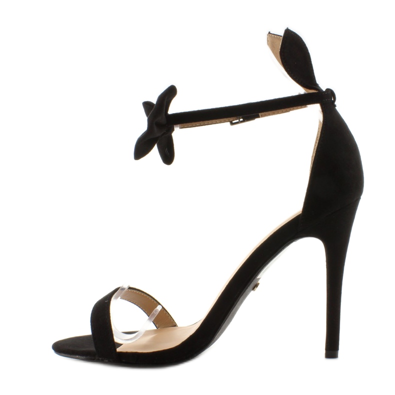 Sandales sur épingle avec oreilles ZJ-15P Noir le noir 1