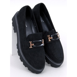 Mocassins femme en daim Ralfes Noir le noir 1