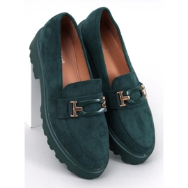 Mocassins femme en daim Ralfes Verts 2