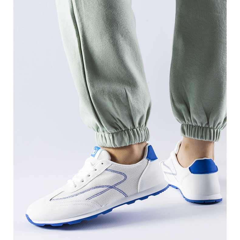 Baskets de sport blanches Pinarella 1