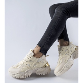 Baskets de sport beiges de Cislago 1 Baskets de sport beiges de Cislago 1