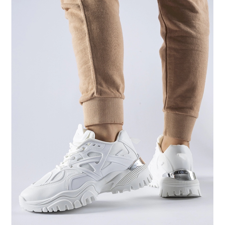 Baskets de sport blanches Cislago 1