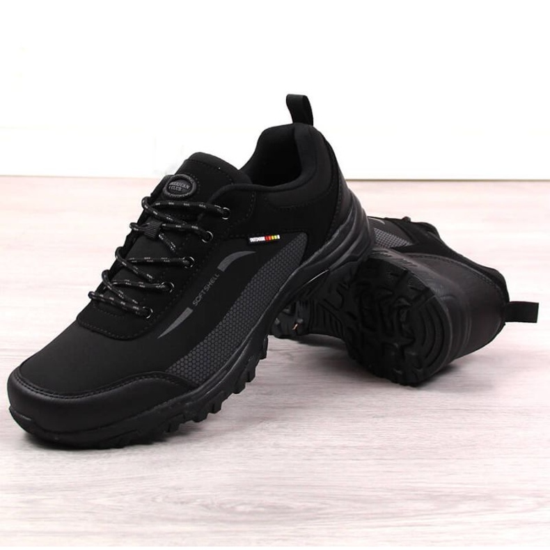 American Club M AM907 chaussures de randonnée imperméables, noir 2