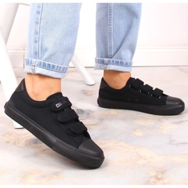 Big Star W INT1842D baskets velcro, noir le noir 2