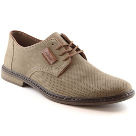 Rieker M RKR576A chaussures en cuir, marron clair brun 2 Rieker M RKR576A chaussures en cuir, marron clair brun 2