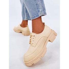 Mocassins Semelle Haute Unna Jaune 3