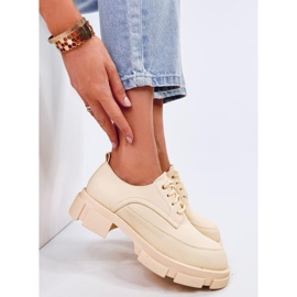 Mocassins Semelle Haute Unna Jaune 4