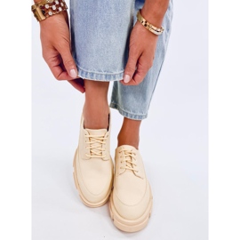Mocassins Semelle Haute Unna Jaune 1