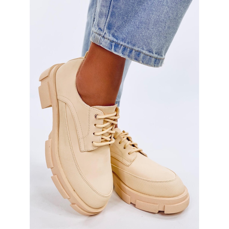 Mocassins Semelle Haute Unna Jaune 2