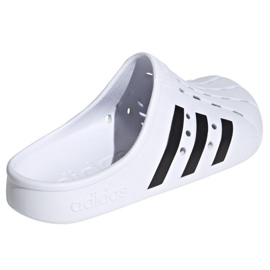 Tongs de sport en mousse blanche Adidas Adilette Clog FY8970 7
