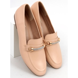 Mocassins femme Gessa Kaki beige 1
