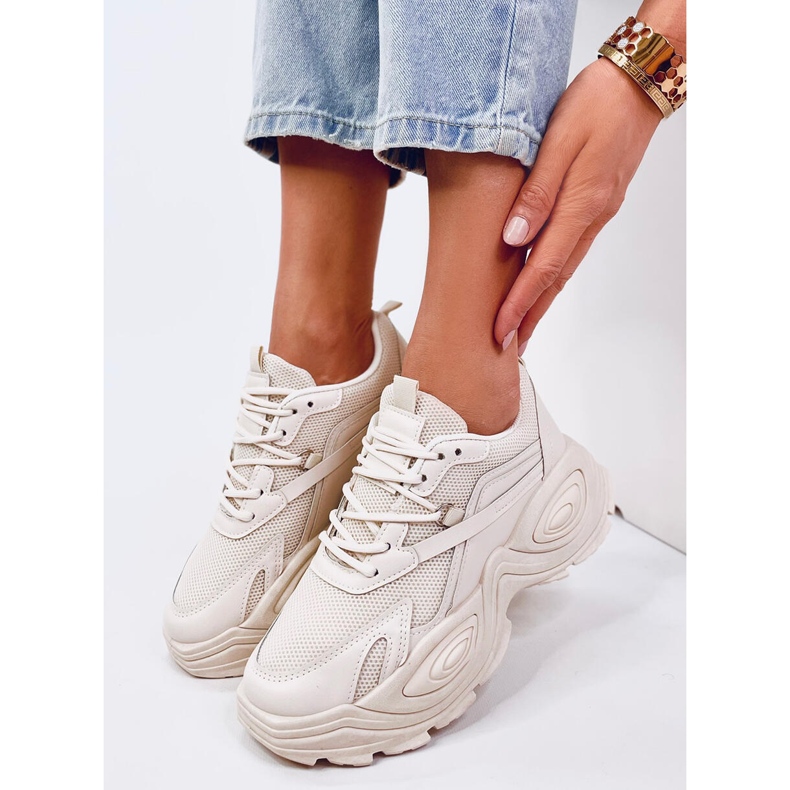 Baskets Wally Beige 1