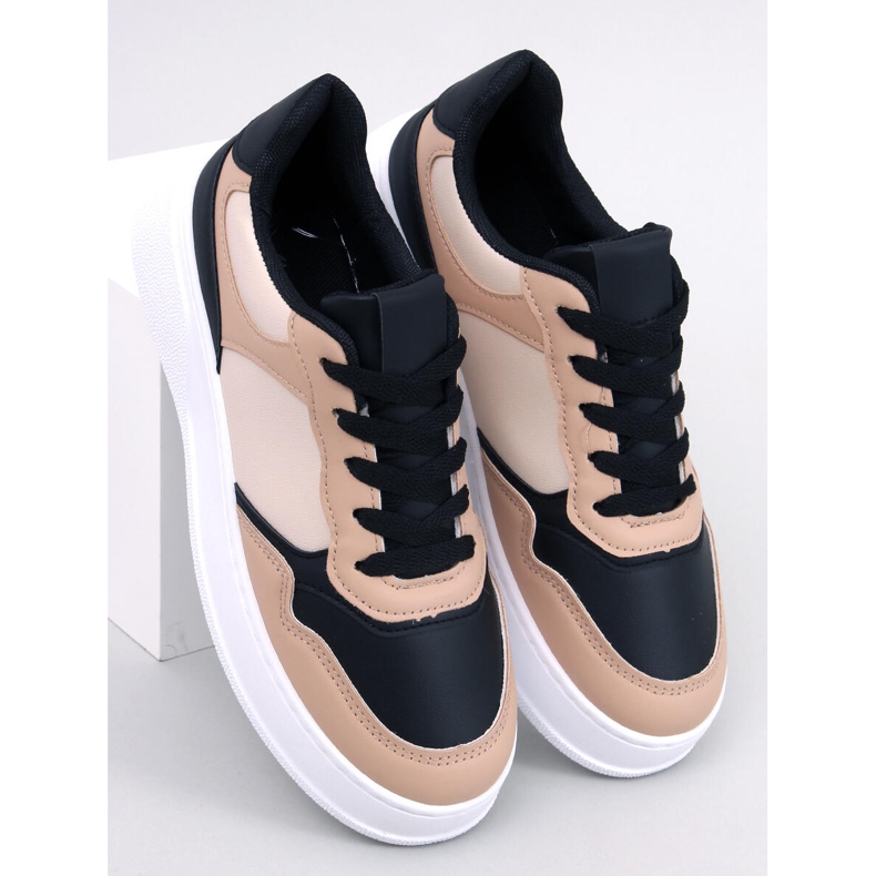 Baskets femme Panda Brewer NOIR/KHAKI le noir 1