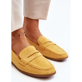 Mocassins Classiques Femme Jaune Olevin 5