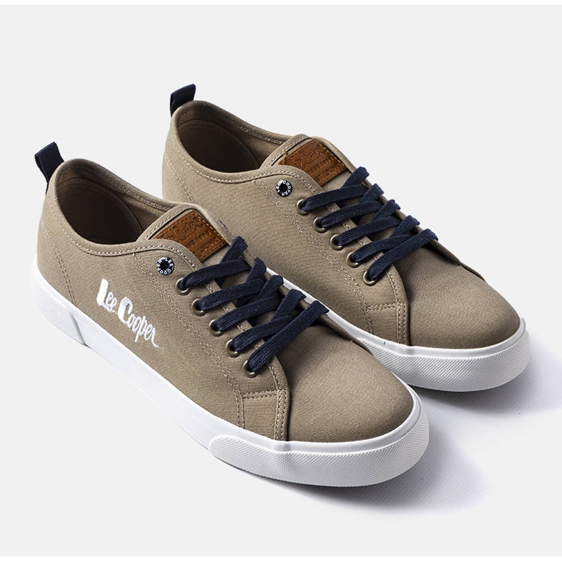 Baskets Lee Cooper LCW-23-31-1819M marron brun 1 Baskets Lee Cooper LCW-23-31-1819M marron brun 1