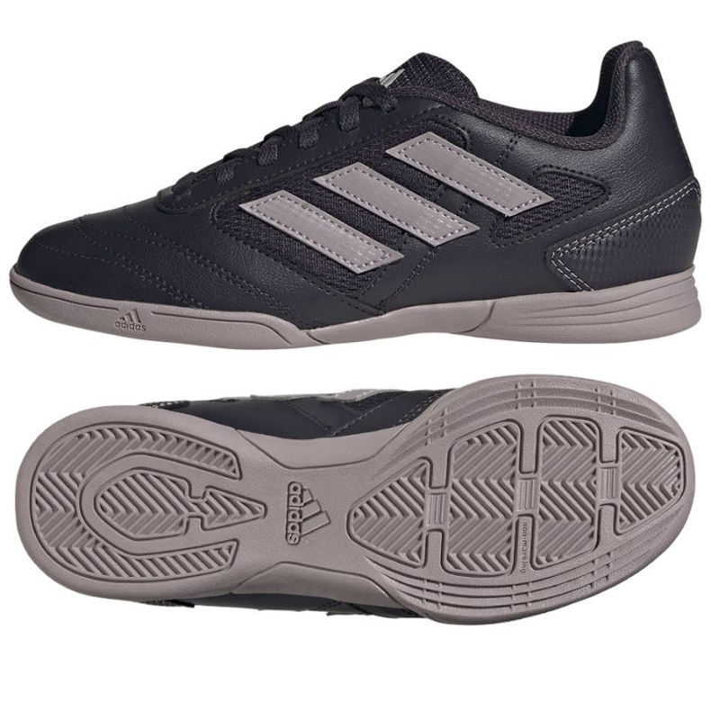 Chaussures de football Adidas Super Sala 2 In Jr IE7559 noir 1