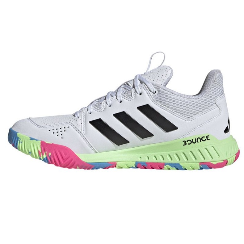 Chaussures de handball Adidas Court Flight W IE0840 blanche 1