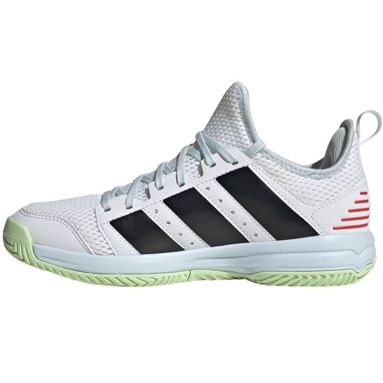 Chaussures de handball Adidas Stabil Jr ID1137 blanc 1