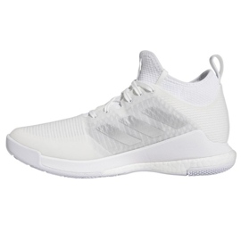 Chaussures de volley-ball Adidas Crazyflight Mid W HQ3491 blanc 1