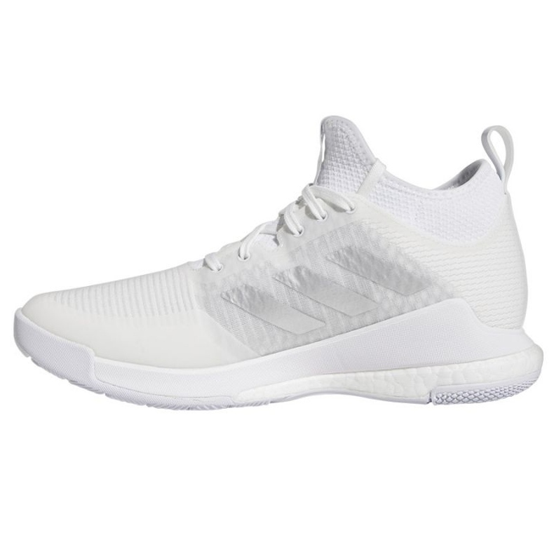 Chaussures de volley-ball Adidas Crazyflight Mid W HQ3491 blanche 1