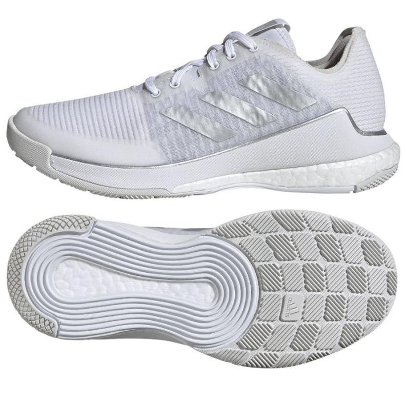 Chaussures de volley-ball Adidas Crazyflight W IG3970 blanc 1