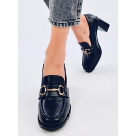 Varvai Mocassins à talons hauts noirs le noir 1