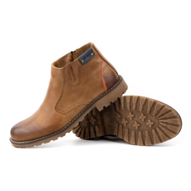 Olivier Bottes isolées homme 815 rouge brun 3