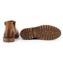 Olivier Bottes isolées homme 815 rouge brun 4