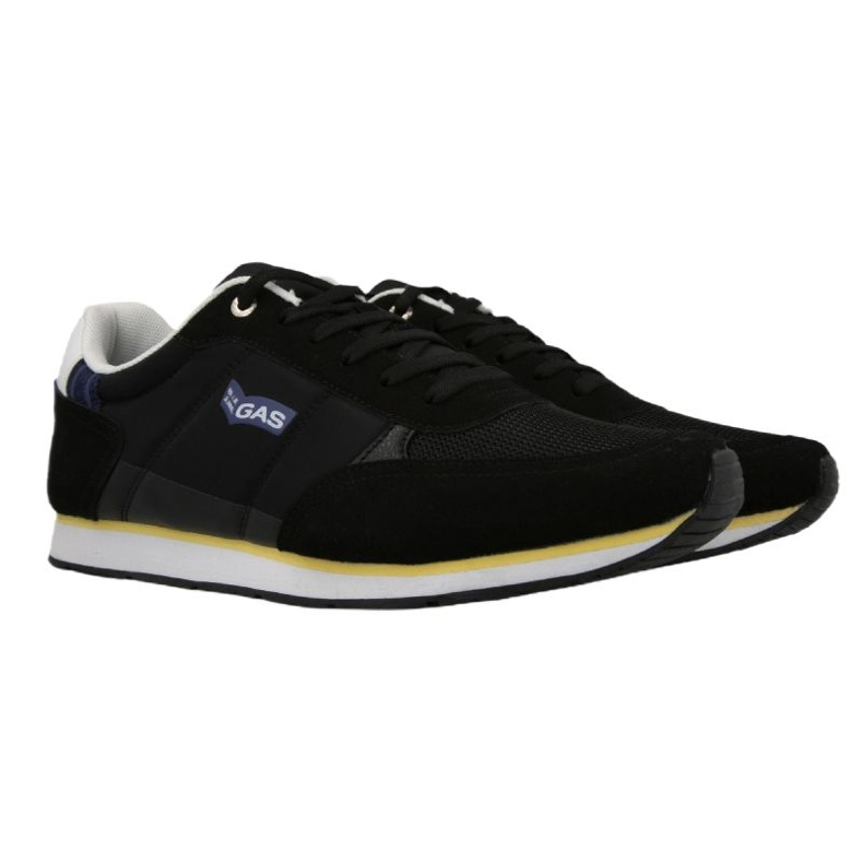 Chaussures Gas Dennis Nylon Basic M GAM313555 noir 1