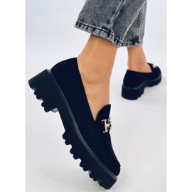 Mocassins femme en daim Ralfes Noir le noir 3