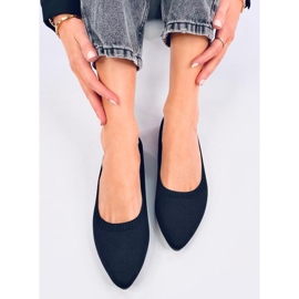 Kreiss Ballerines ajourées noires le noir 4