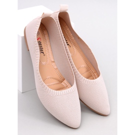Kreiss Ballerines ajourées beiges 5