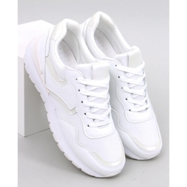 Baskets femme Navar Blanc irisé 1