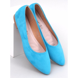 Ballerines Keys LT.BLUE avec semelle intérieure en cuir bleu 2