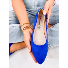 Ballerines Keys bleu ciel semelle intérieure cuir 4