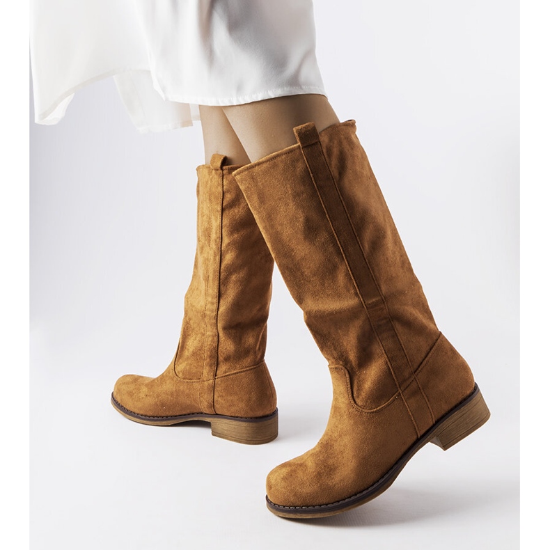 Bottines plates Aosta marron brun 1