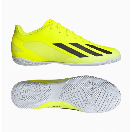 Chaussures Adidas X Crazyfast Club en IF0722 jaune 1