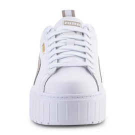 Puma Mayze Lth plateforme W chaussures 381983-02 blanche 1 Puma Mayze Lth plateforme W chaussures 381983-02 blanche 1