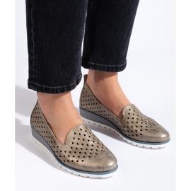 Seigneurs ajourés en or pour femmes de Daszyński doré 1