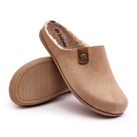 Inblu Chaussures d'intérieur pour femmes Pantoufles GF000011 Beige 1